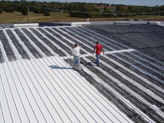 Commercial Roof Restoration Gransbury Tx Texas 2
